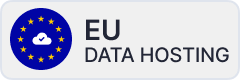 Footer certificate: EU Data Hosting